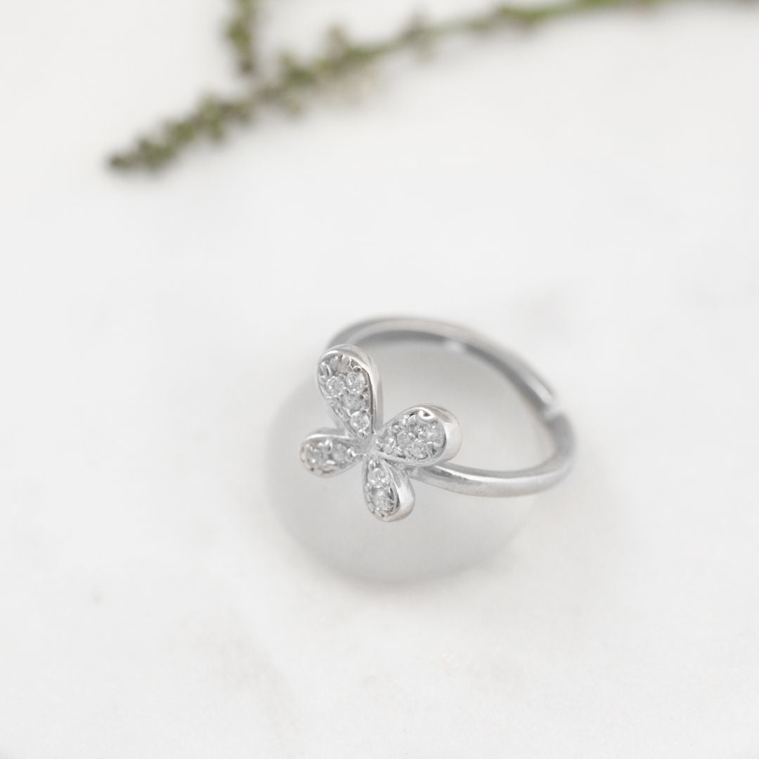 hallmarked 925 sterling silver ring India women