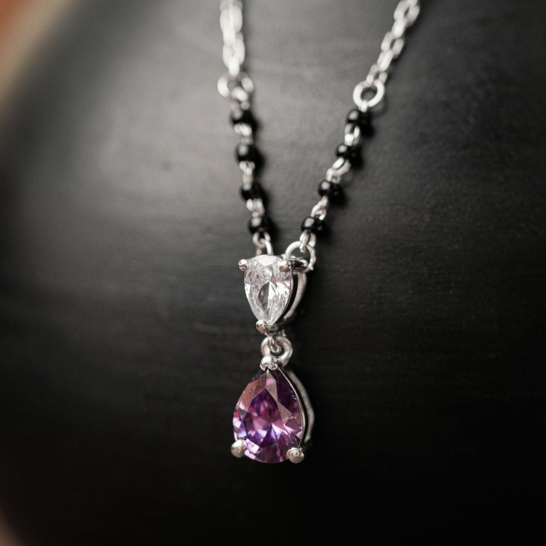 contemporary 925 sterling silver mangalsutra for women India