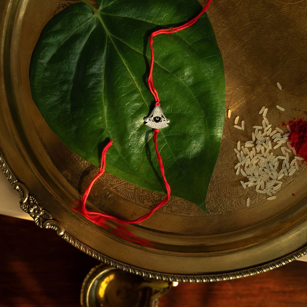 Govinda Silver Rakhi