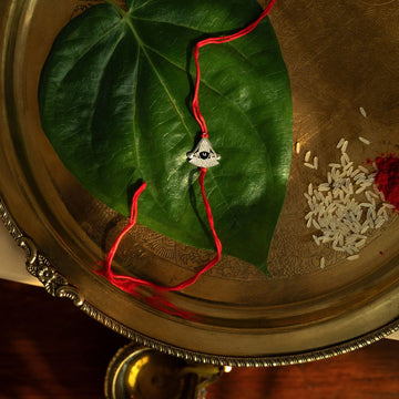 Govinda Silver Rakhi
