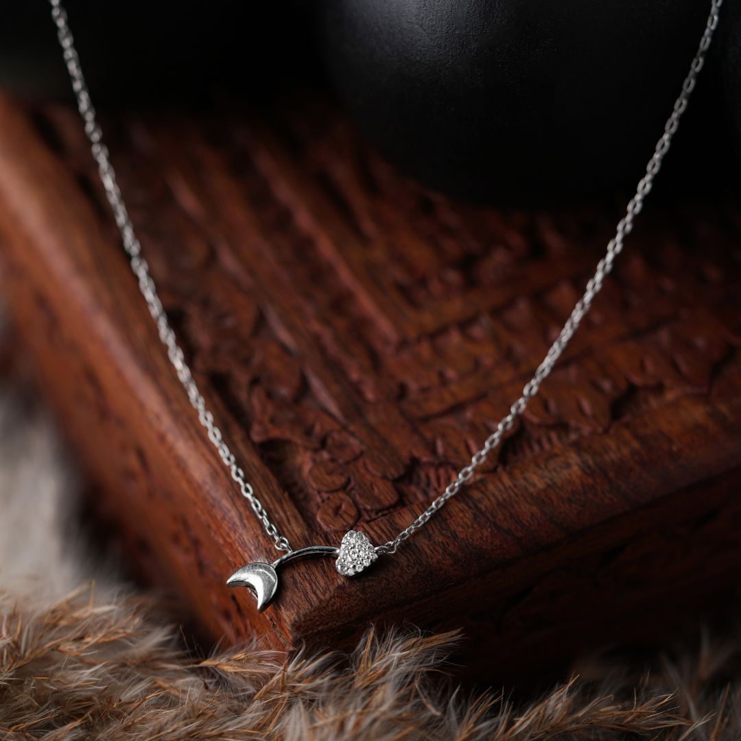 elegant 925 sterling silver pendant necklace India