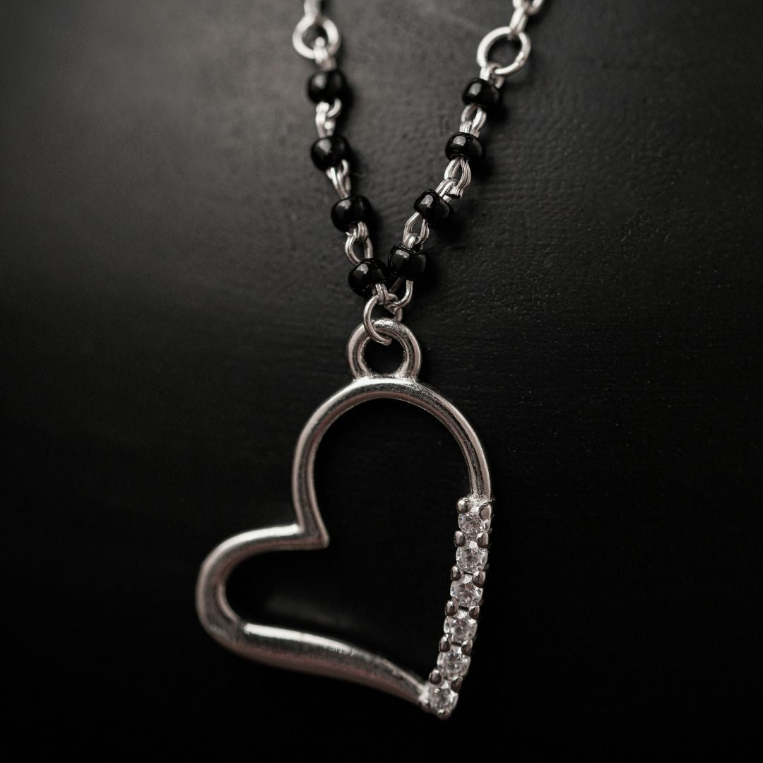 modern 925 sterling silver pendant mangalsutra for women online India