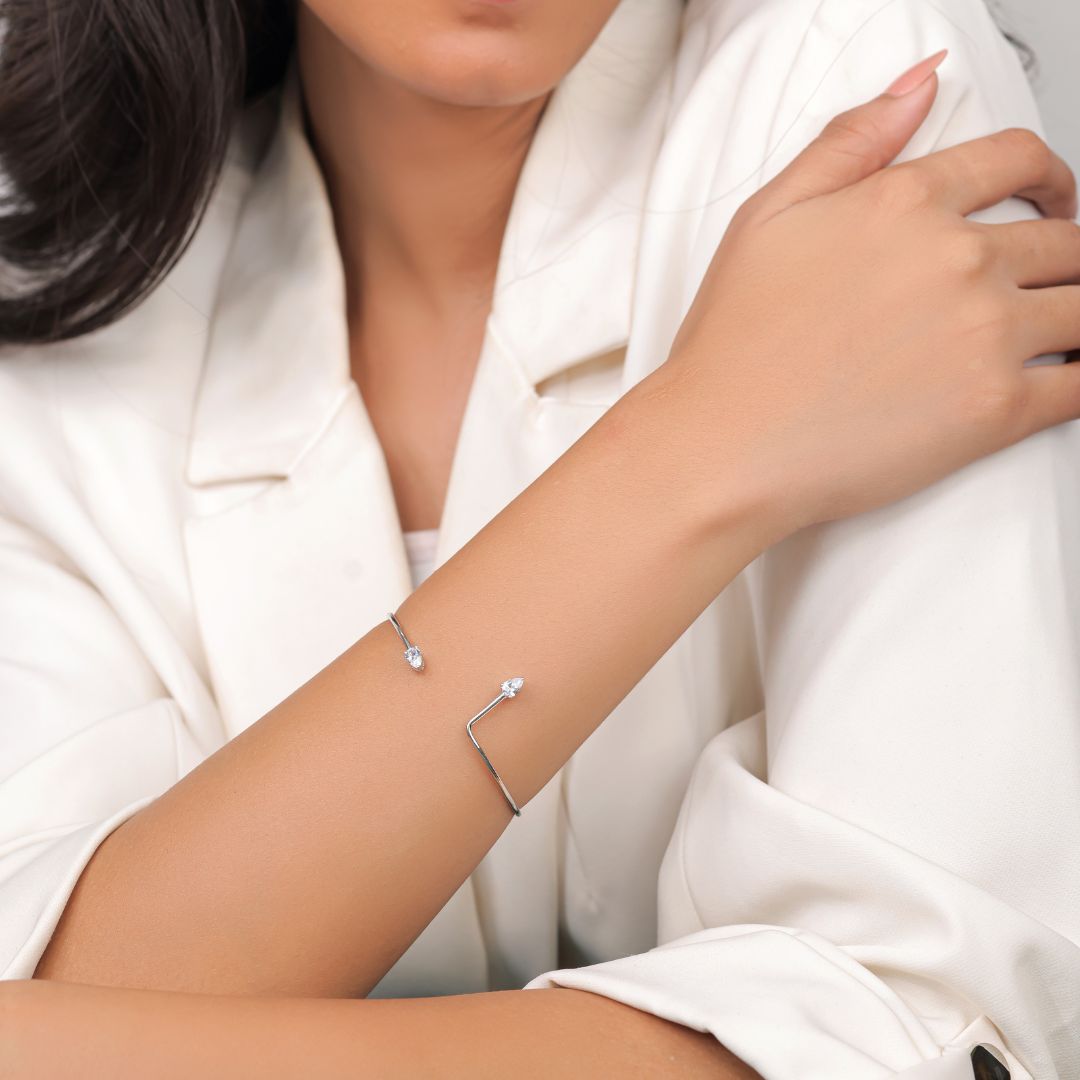 hallmarked 925 sterling silver bracelet India women