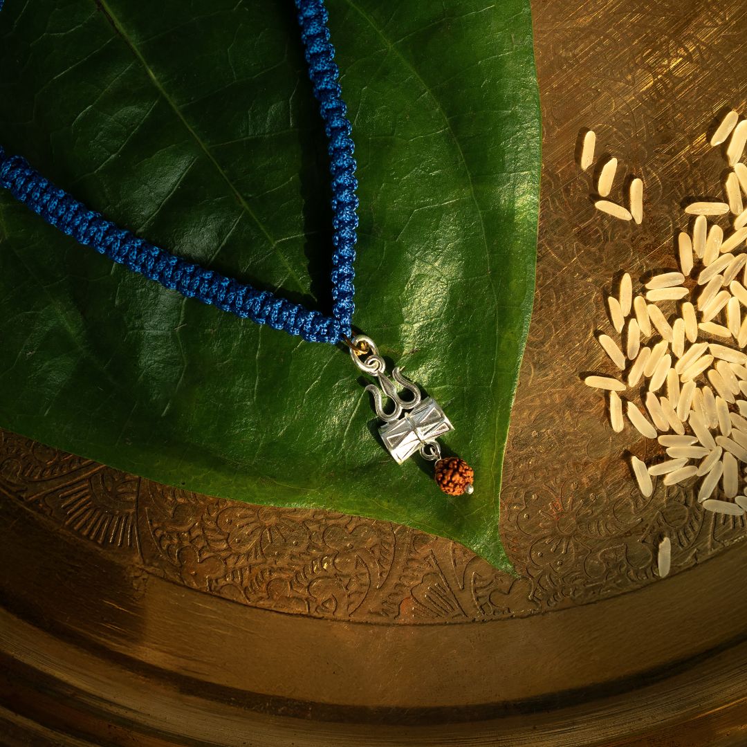 Neel Rudra Trishul Bracelet Rakhi