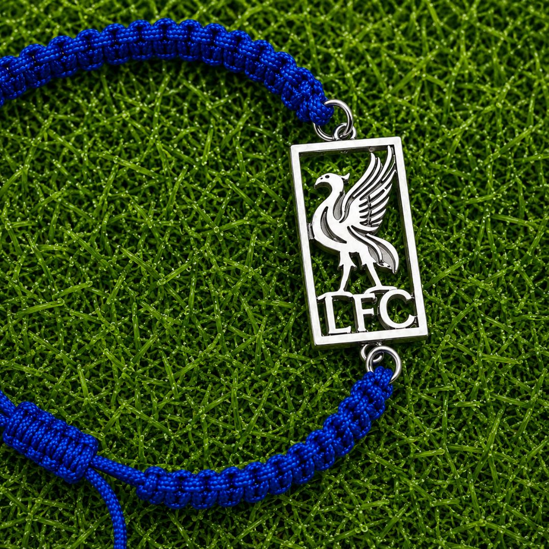 Liverpool FC Silver Thread Bracelet