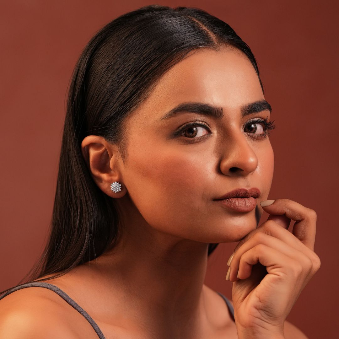 Floral Spark Studs