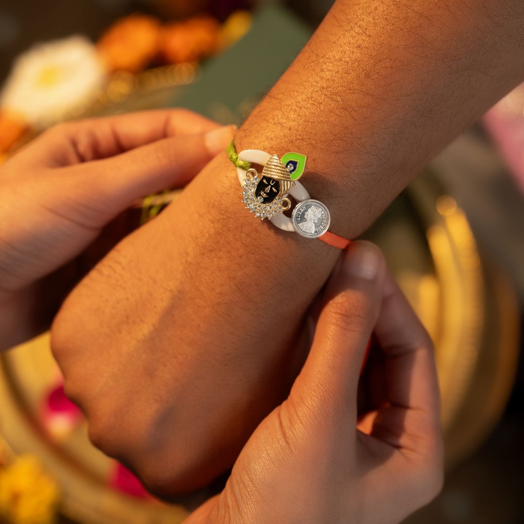 Shyam Silver Rakhi