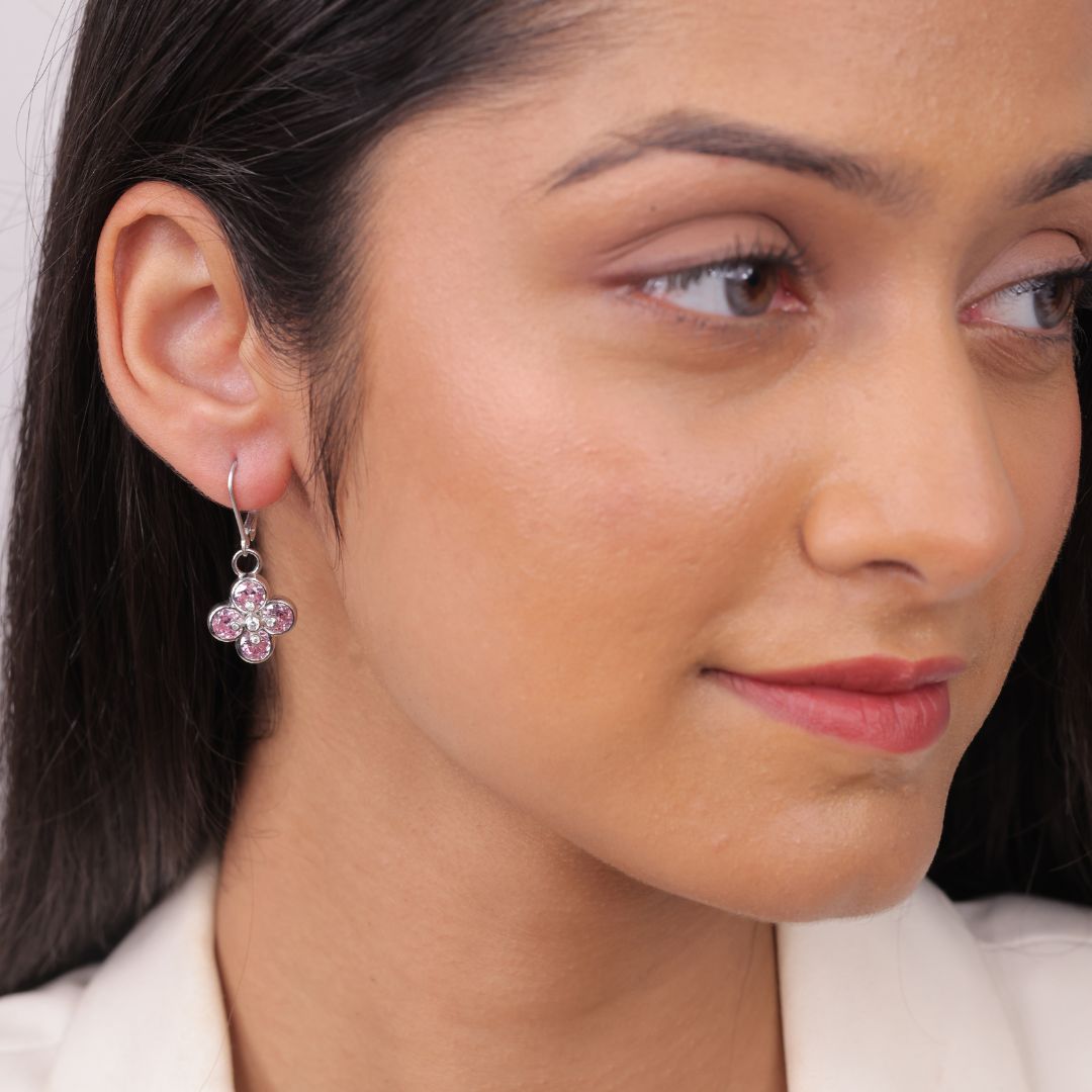 handcrafted 925 silver earrings India at best price
