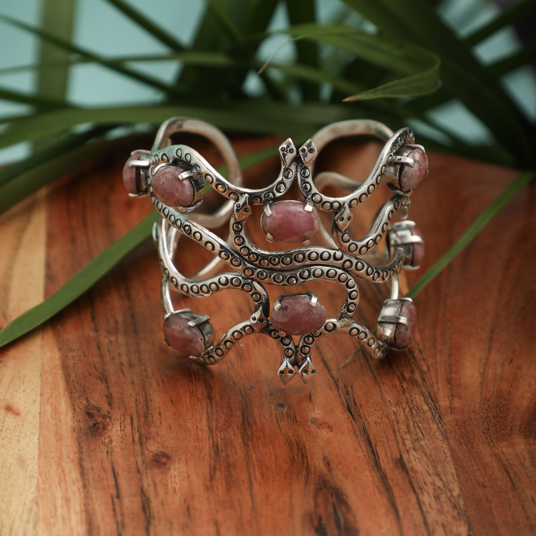 traditional Kundan 925 sterling silver bangles Rajasthani India