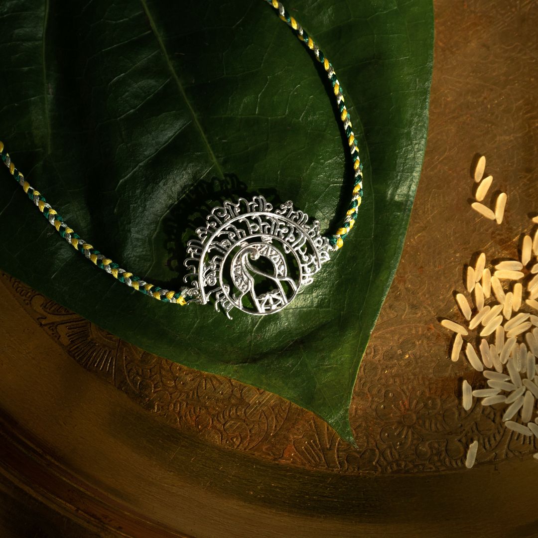 Ram Sharan Silver Rakhi