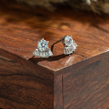 Spark Fan Silver Studs