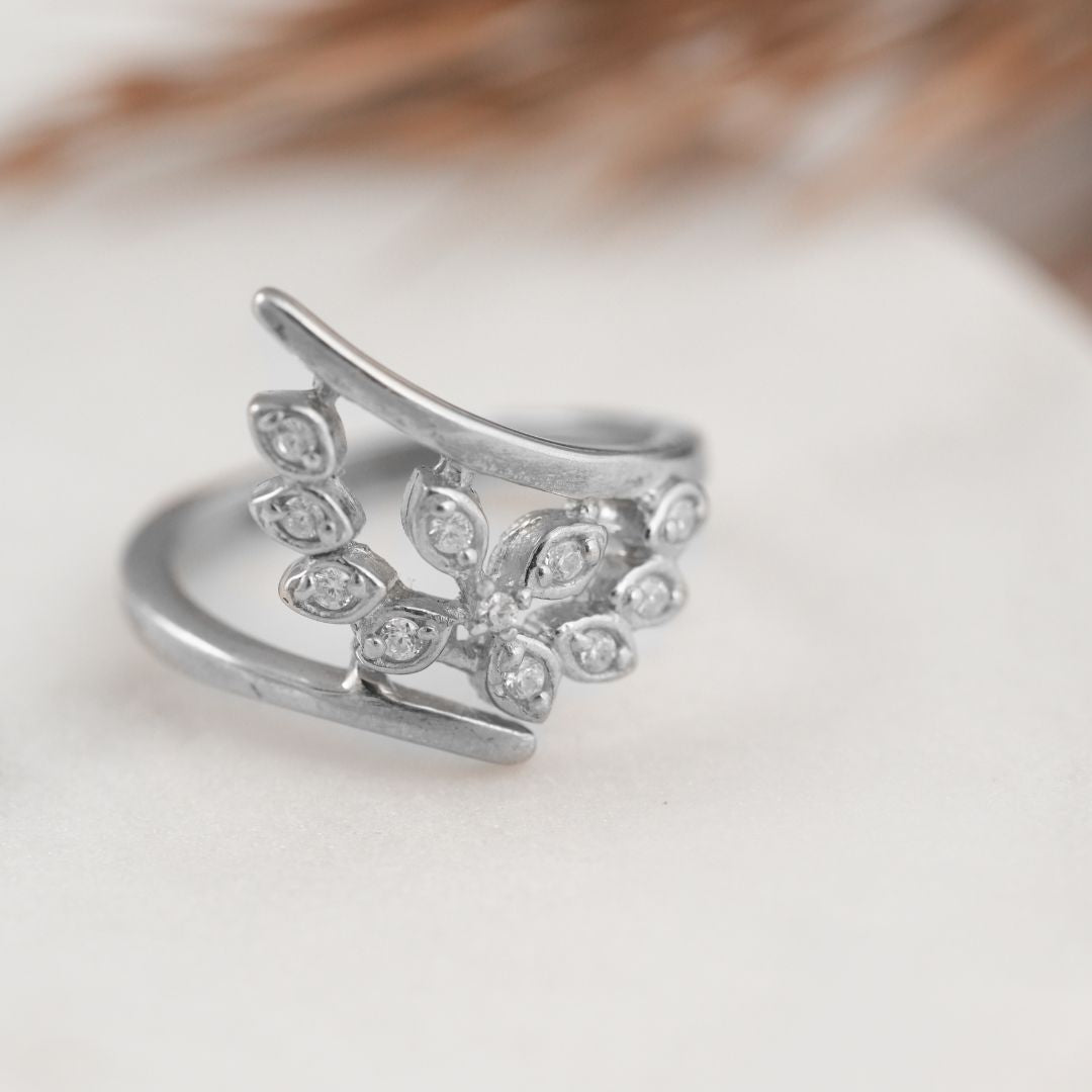 oxidised 925 silver ring for women India