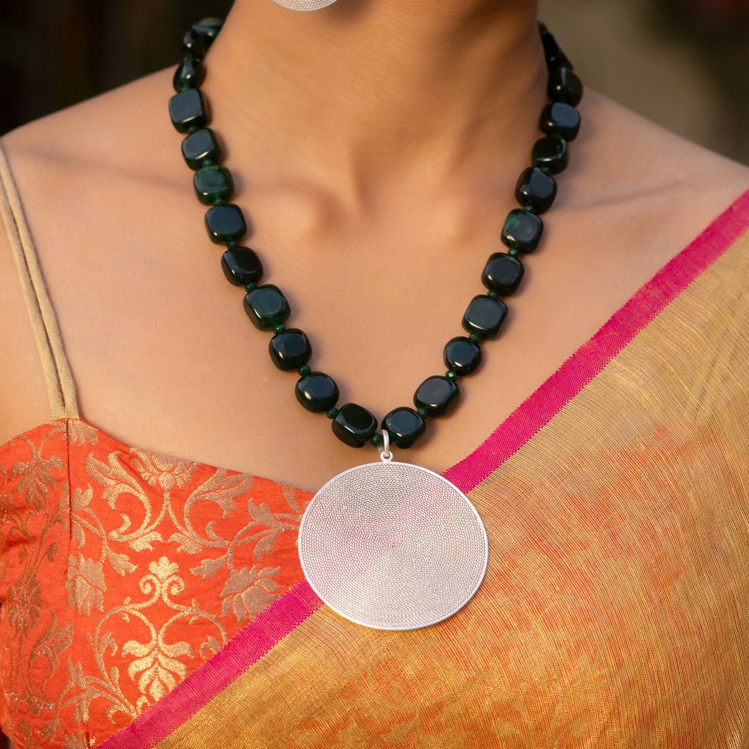 buy Tarakashi 925 silver necklace online India