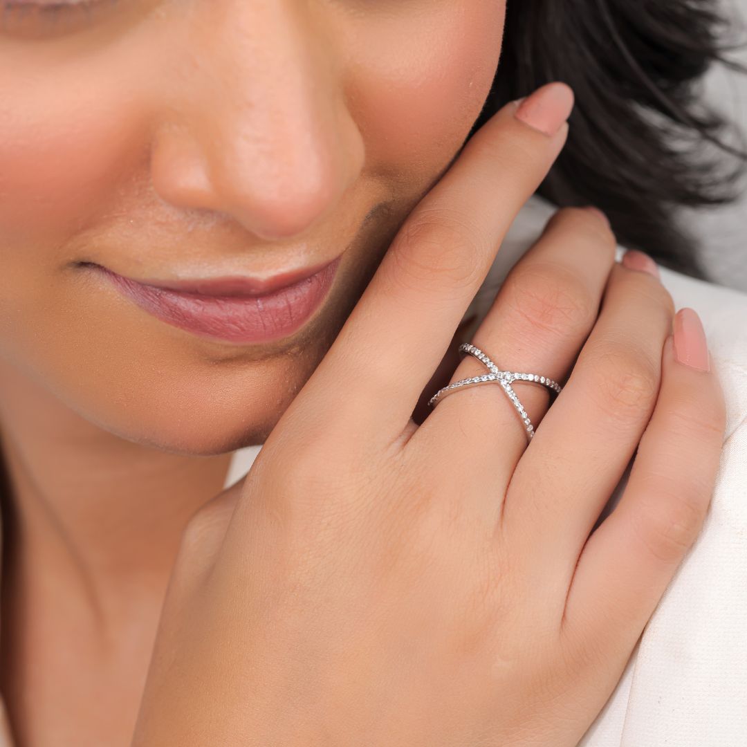 handcrafted 925 silver ring India at best price