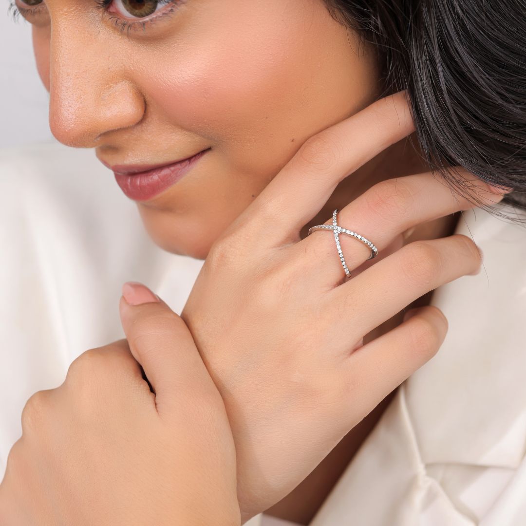 handcrafted 925 silver ring India at best price