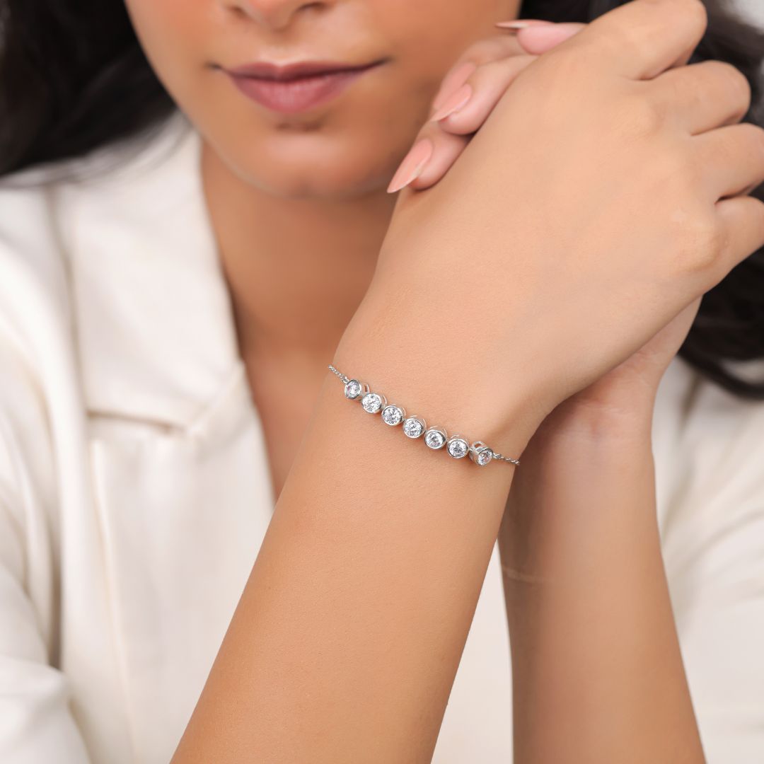 925 sterling silver bracelet for women India online