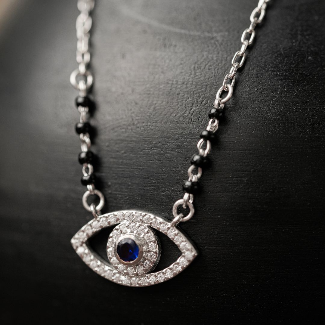 contemporary 925 sterling silver mangalsutra for women India