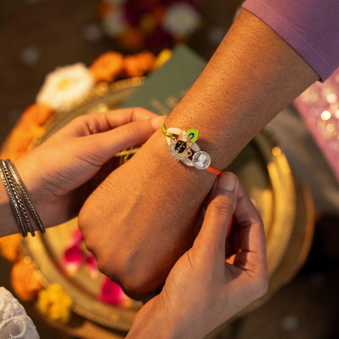 Shyam Silver Rakhi