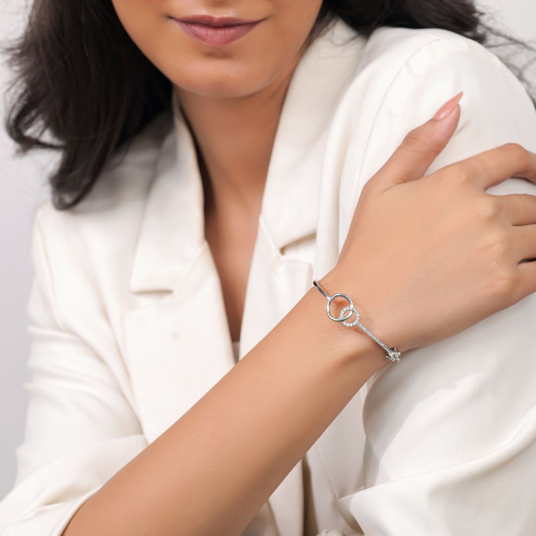 elegant 925 sterling silver bracelet women India