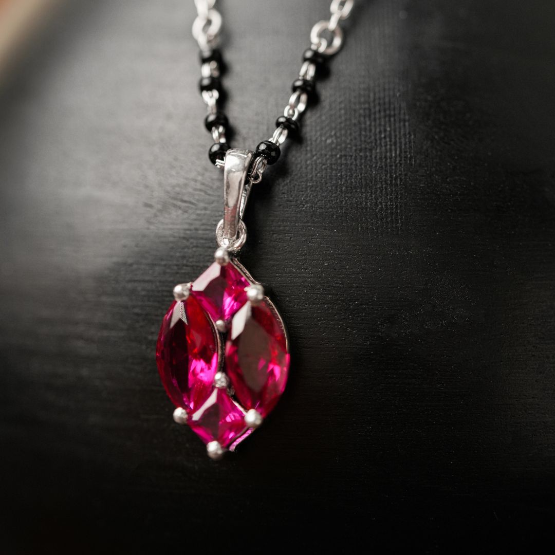 contemporary 925 sterling silver mangalsutra for women India