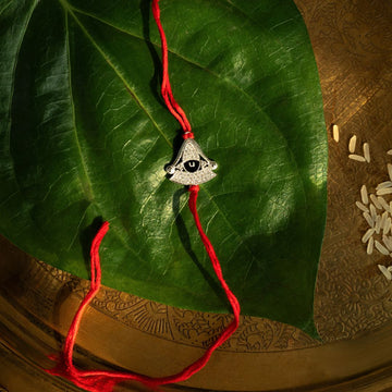 Govinda Silver Rakhi