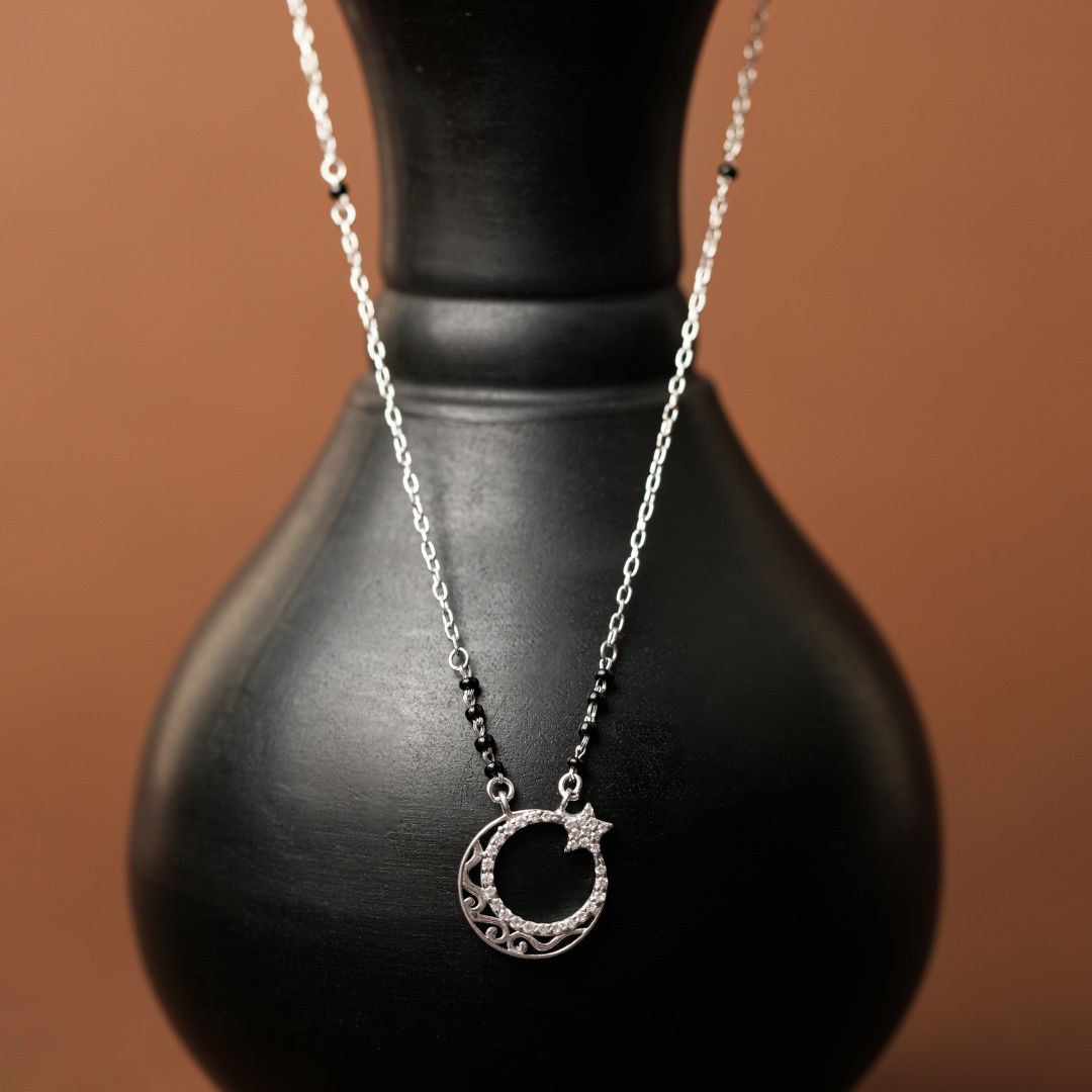 buy 925 silver mangalsutra online India best price