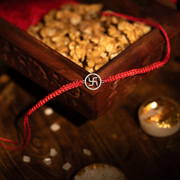 Sacred Swastik Thread Rakhi