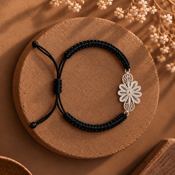 Pushp Silver Tarakashi Bracelet