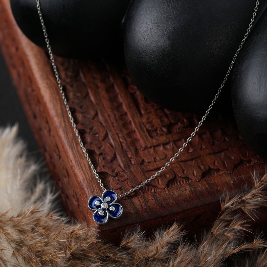 925 sterling silver pendant with chain for women India