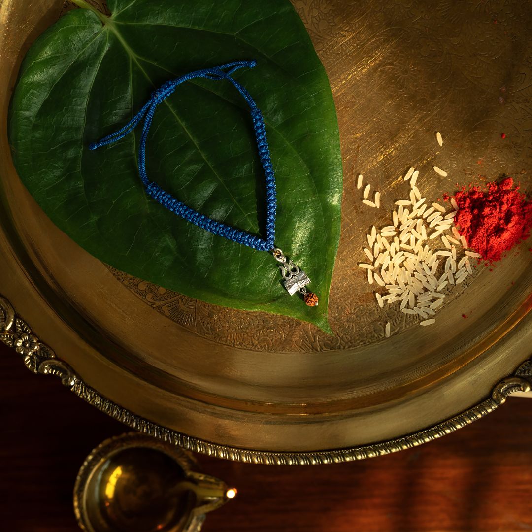 Neel Rudra Trishul Bracelet Rakhi