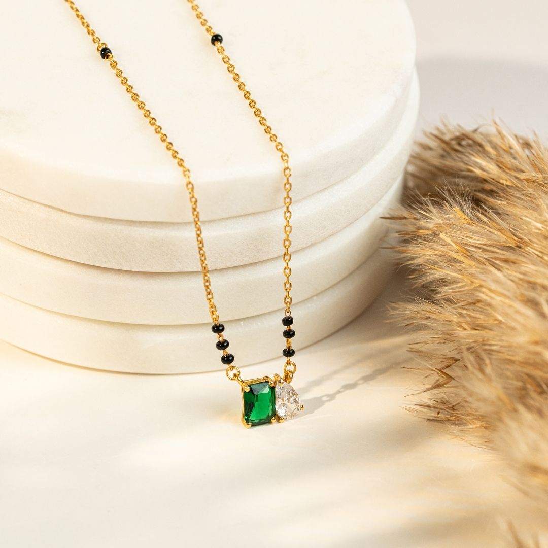Evara Twin Essence Gold Mangalsutra