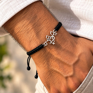 Best Bro Silver Bracelet