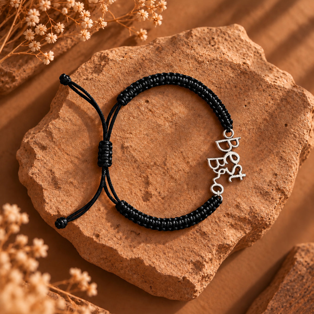 Best Bro Silver Bracelet