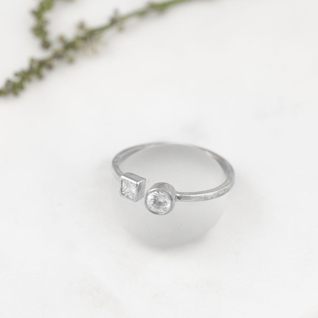 hallmarked 925 sterling silver ring India women