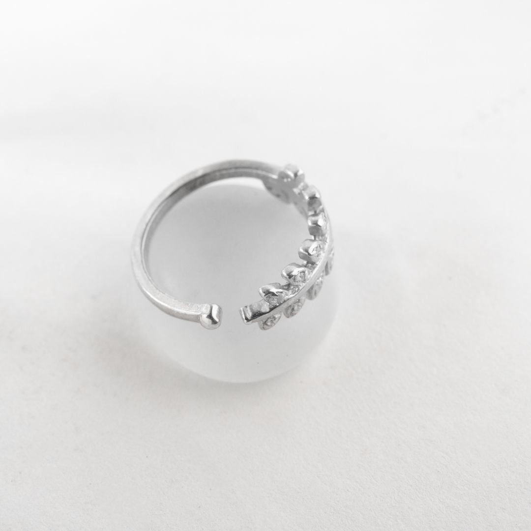 oxidised 925 silver ring for women India