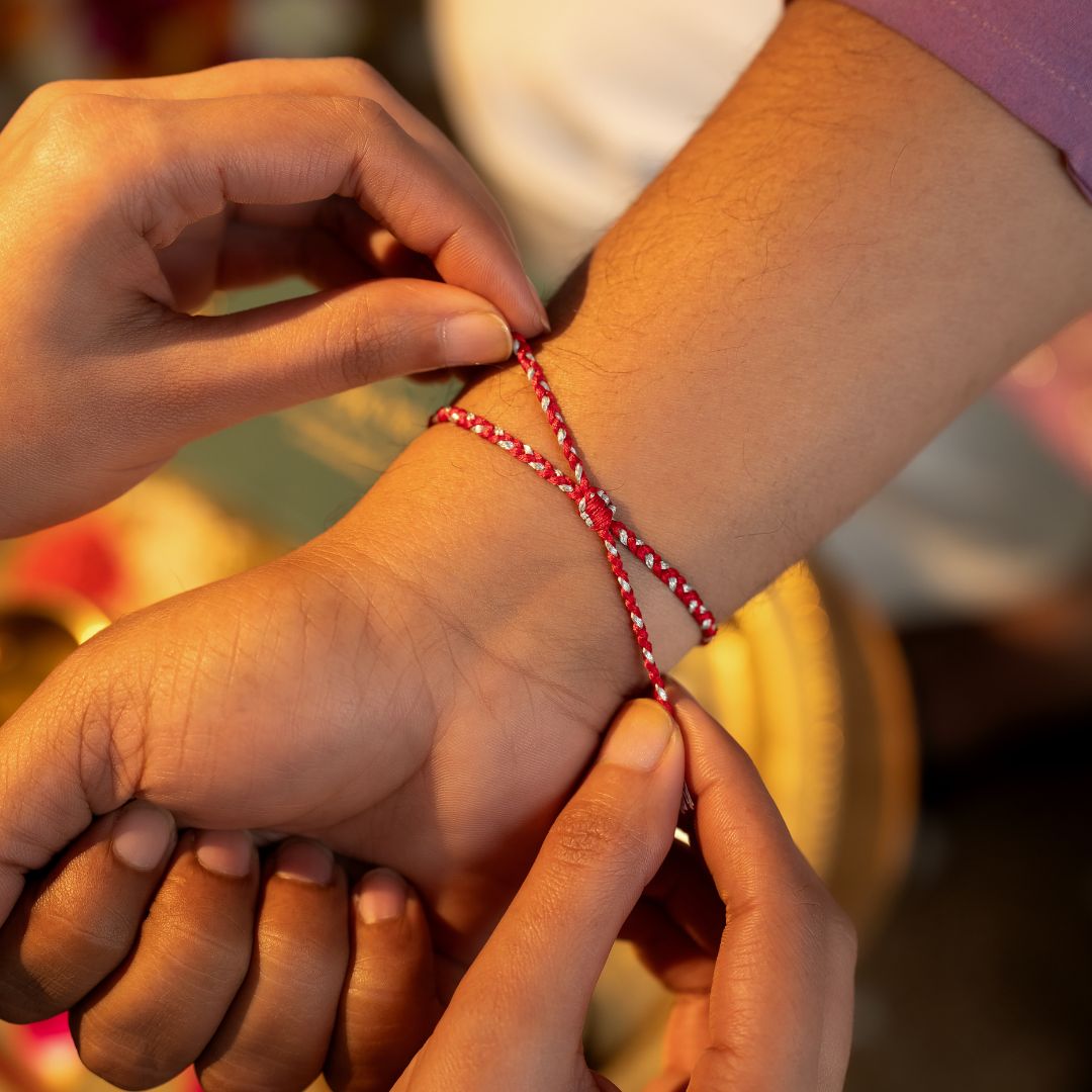 Bro Code Silver Rakhi