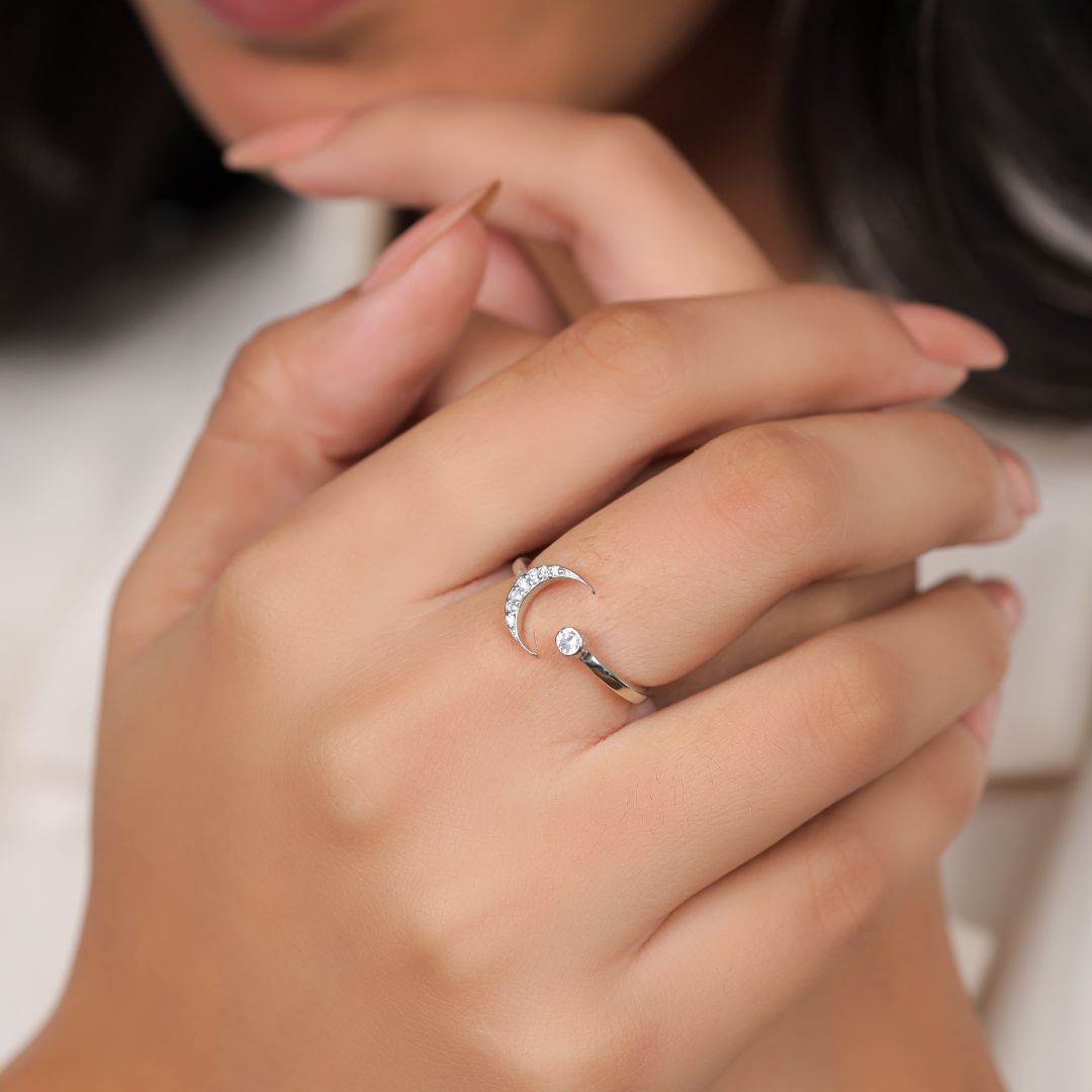 925 sterling silver ring for women India online