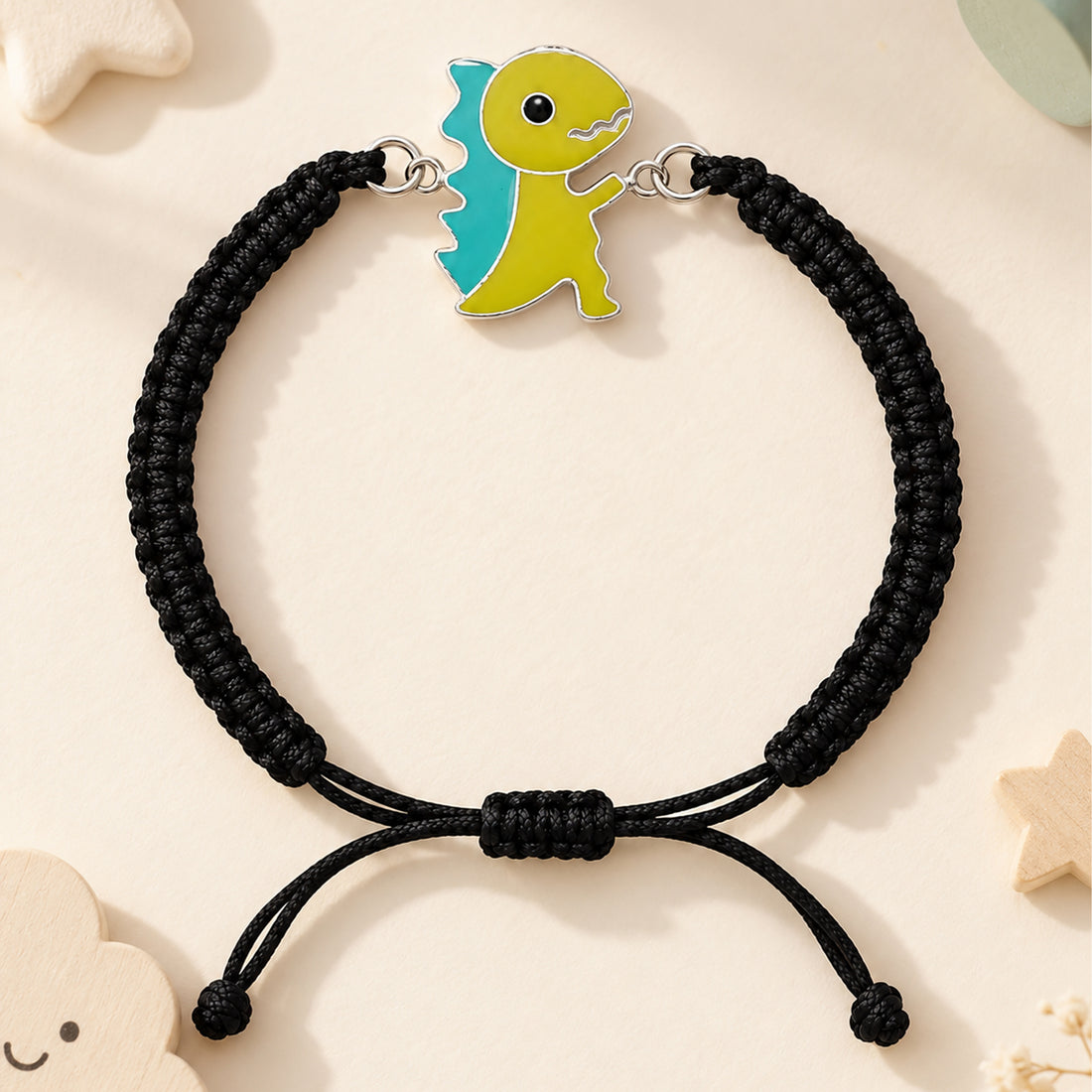 Lime Dino Kids Bracelet