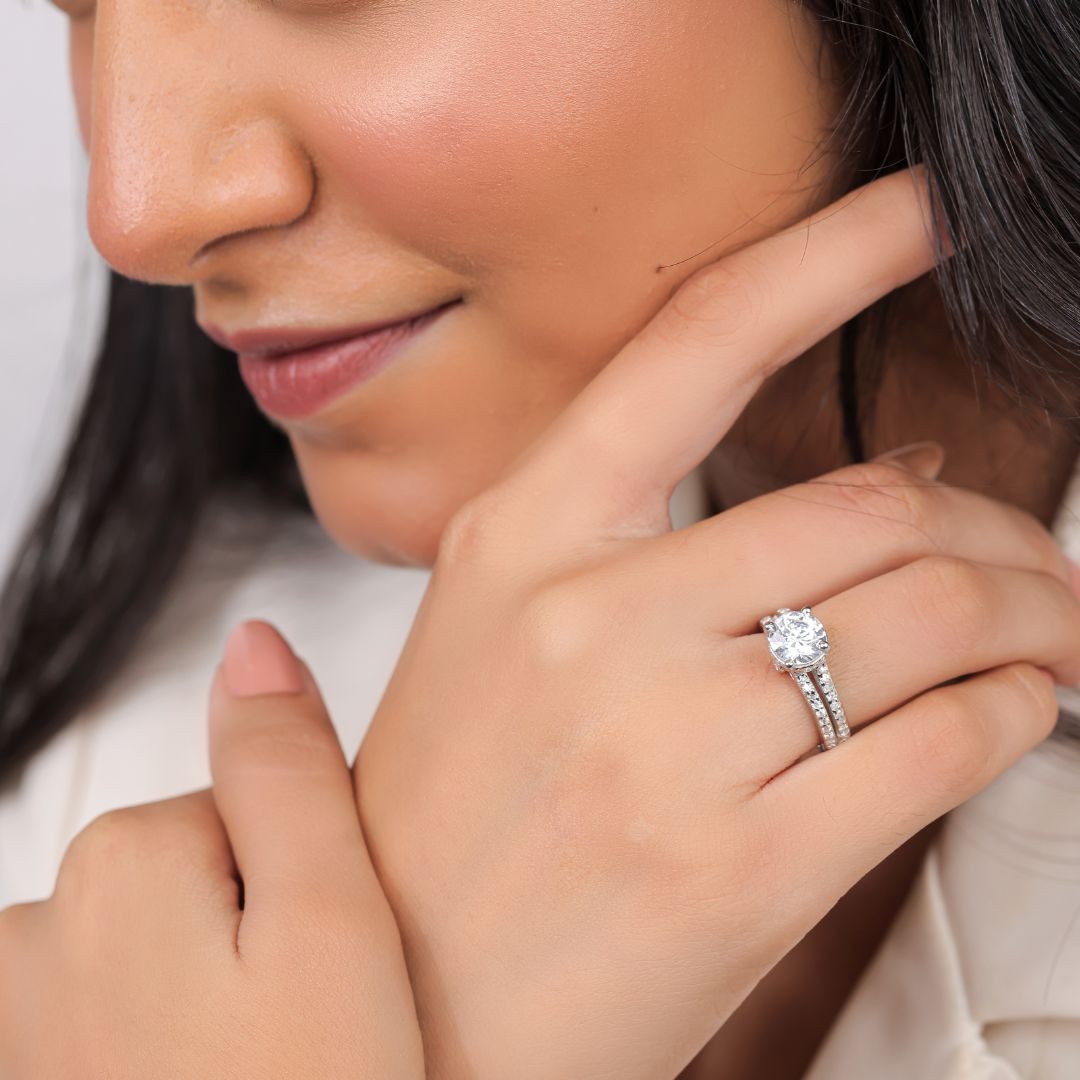oxidised 925 silver ring for women India