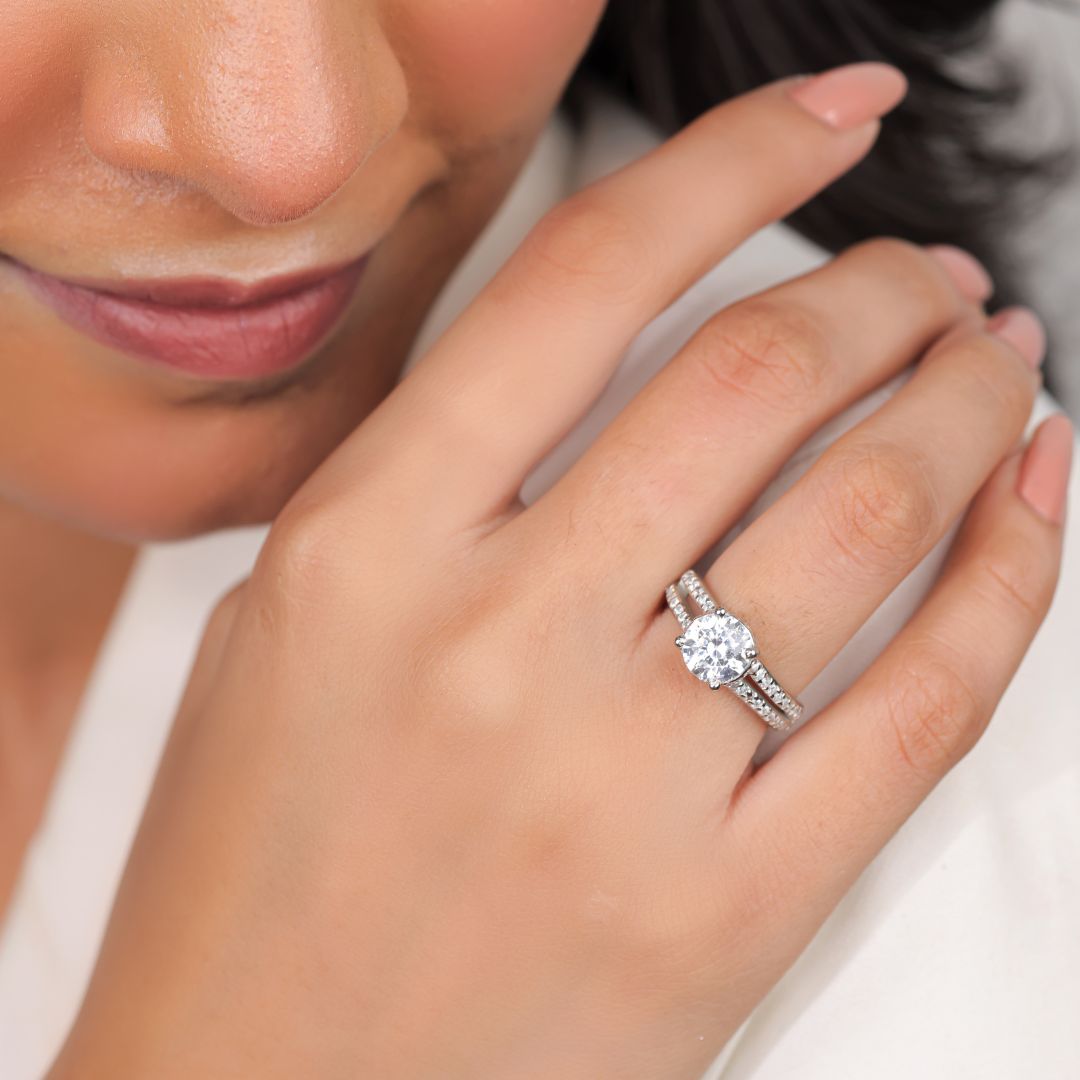 oxidised 925 silver ring for women India