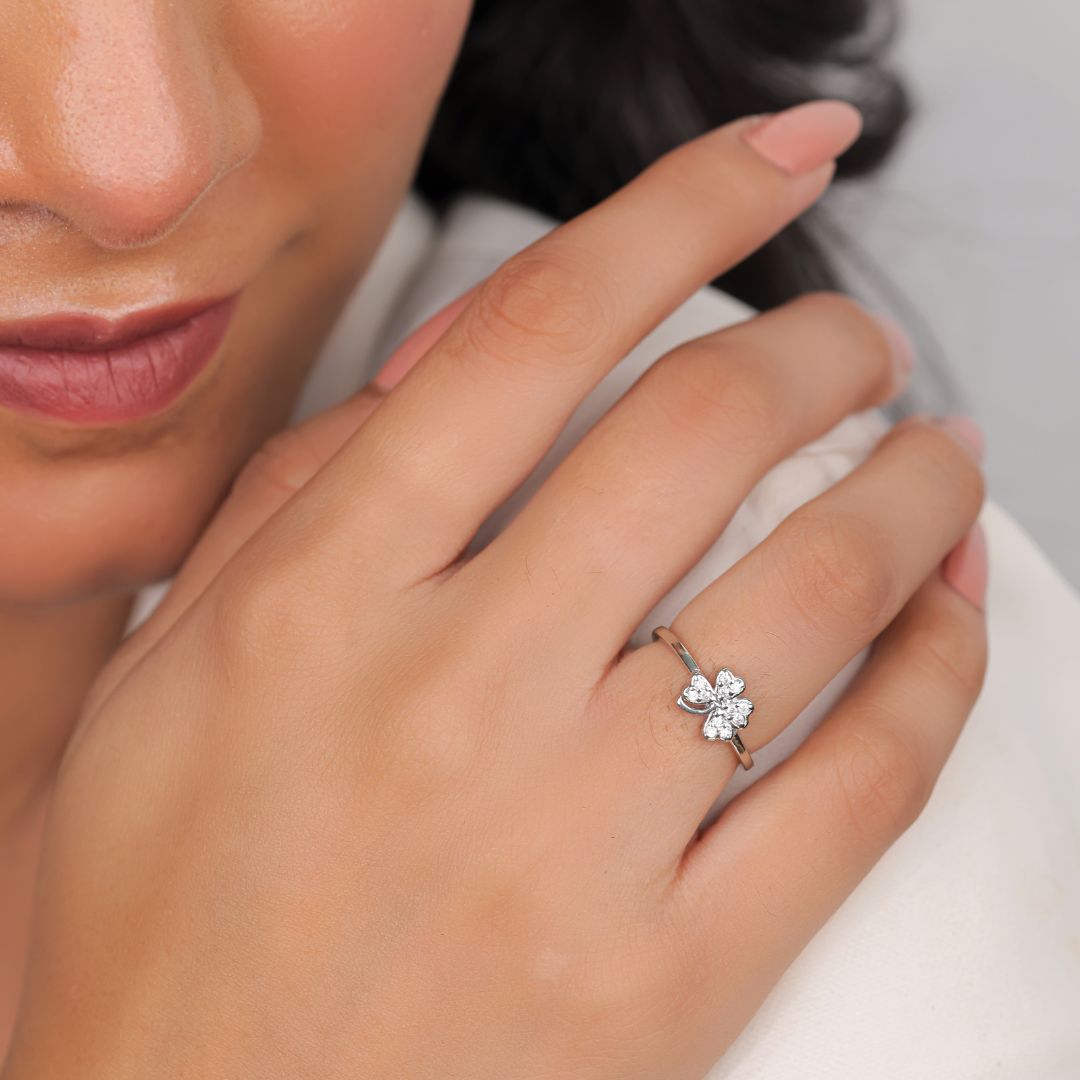 handcrafted 925 silver ring India at best price