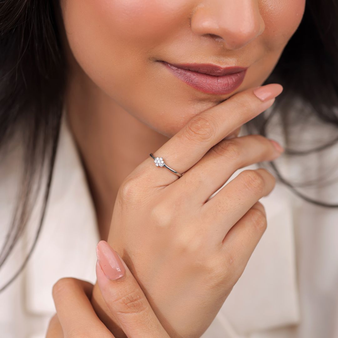 adjustable 925 silver ring women daily wear India
