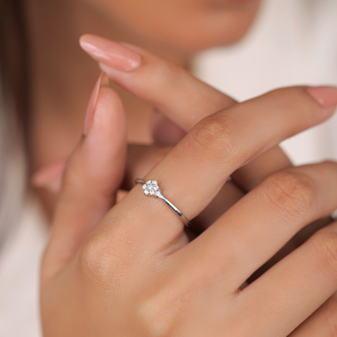 adjustable 925 silver ring women daily wear India