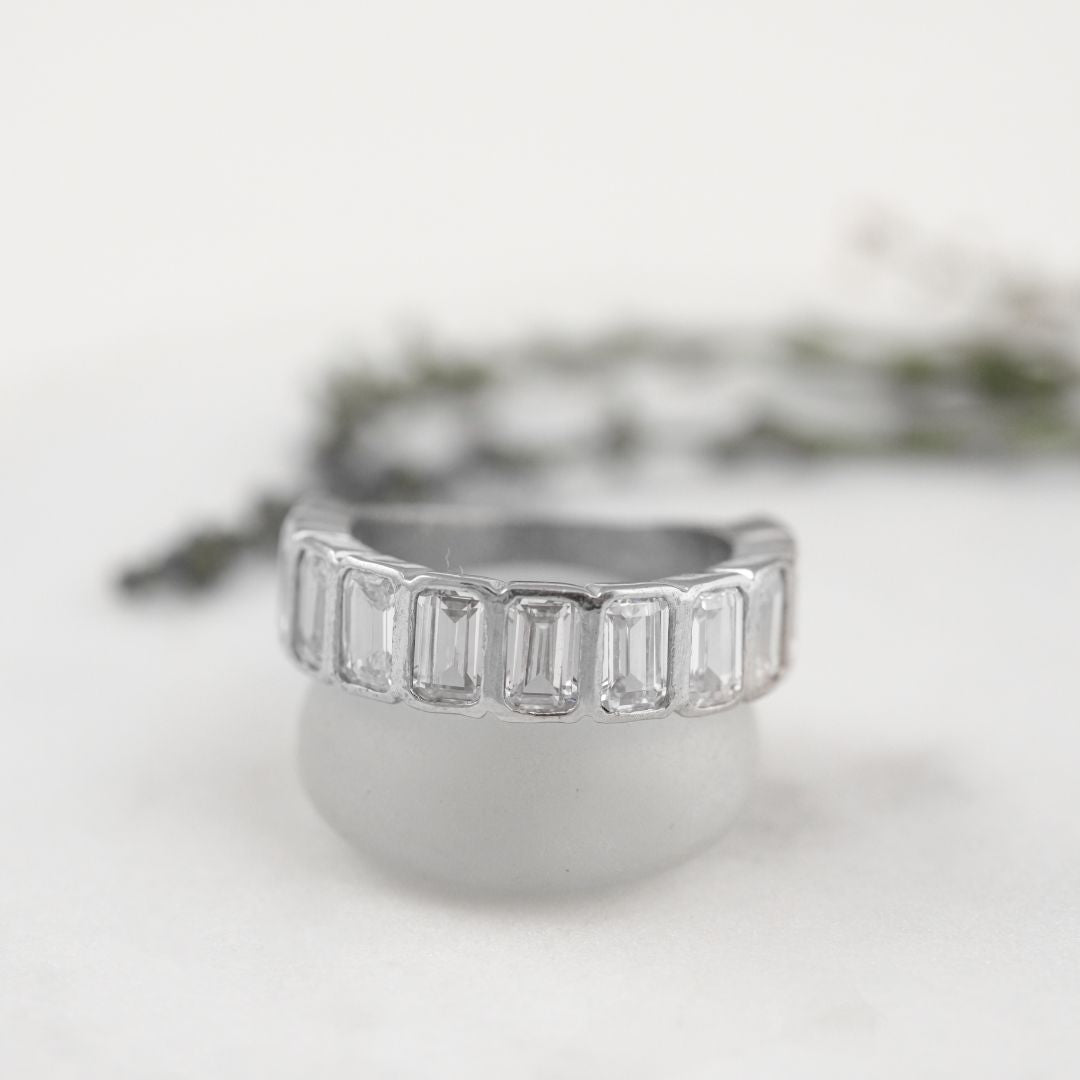 oxidised 925 silver ring for women India