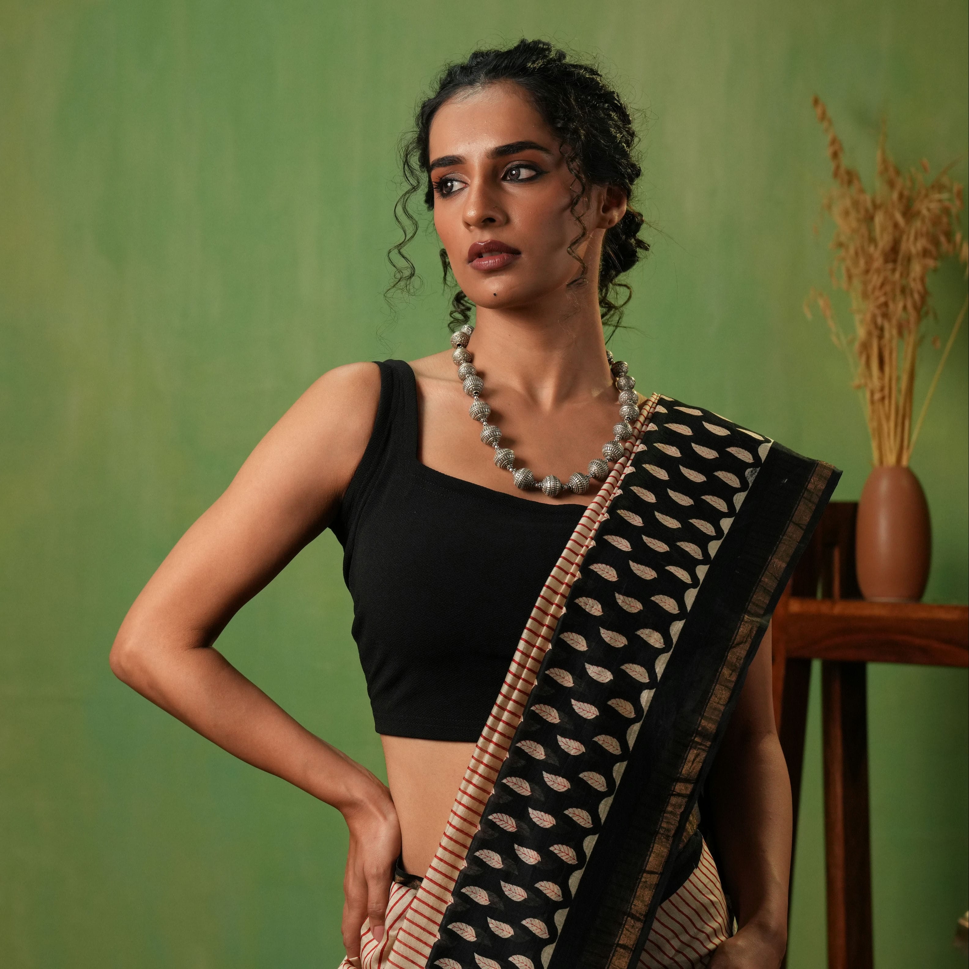 Banjara tribal silver necklace women online India