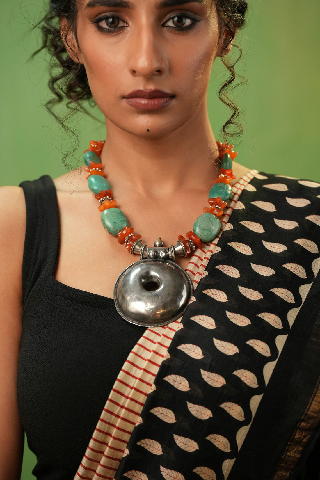Vibrant Boho Statement Necklace