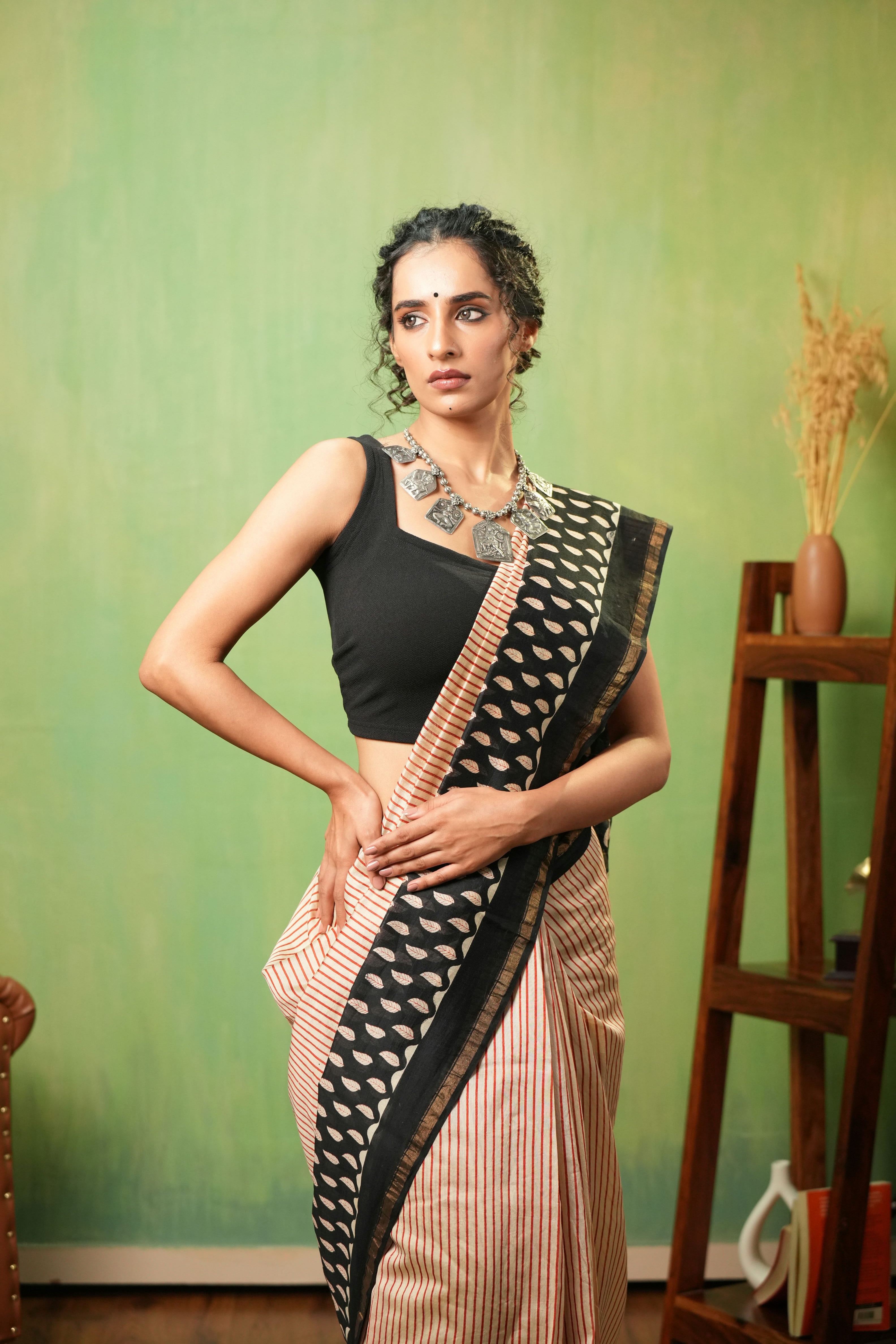 Antique Figurative Silver Necklace