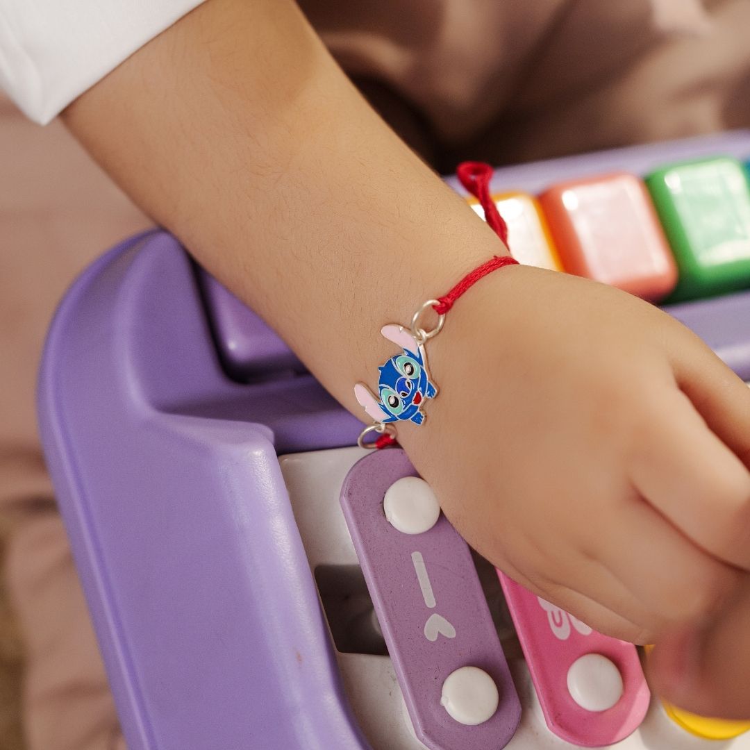 Stitch Silver Kids Rakhi
