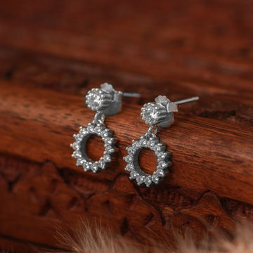 lightweight 925 silver earrings women daily wear India