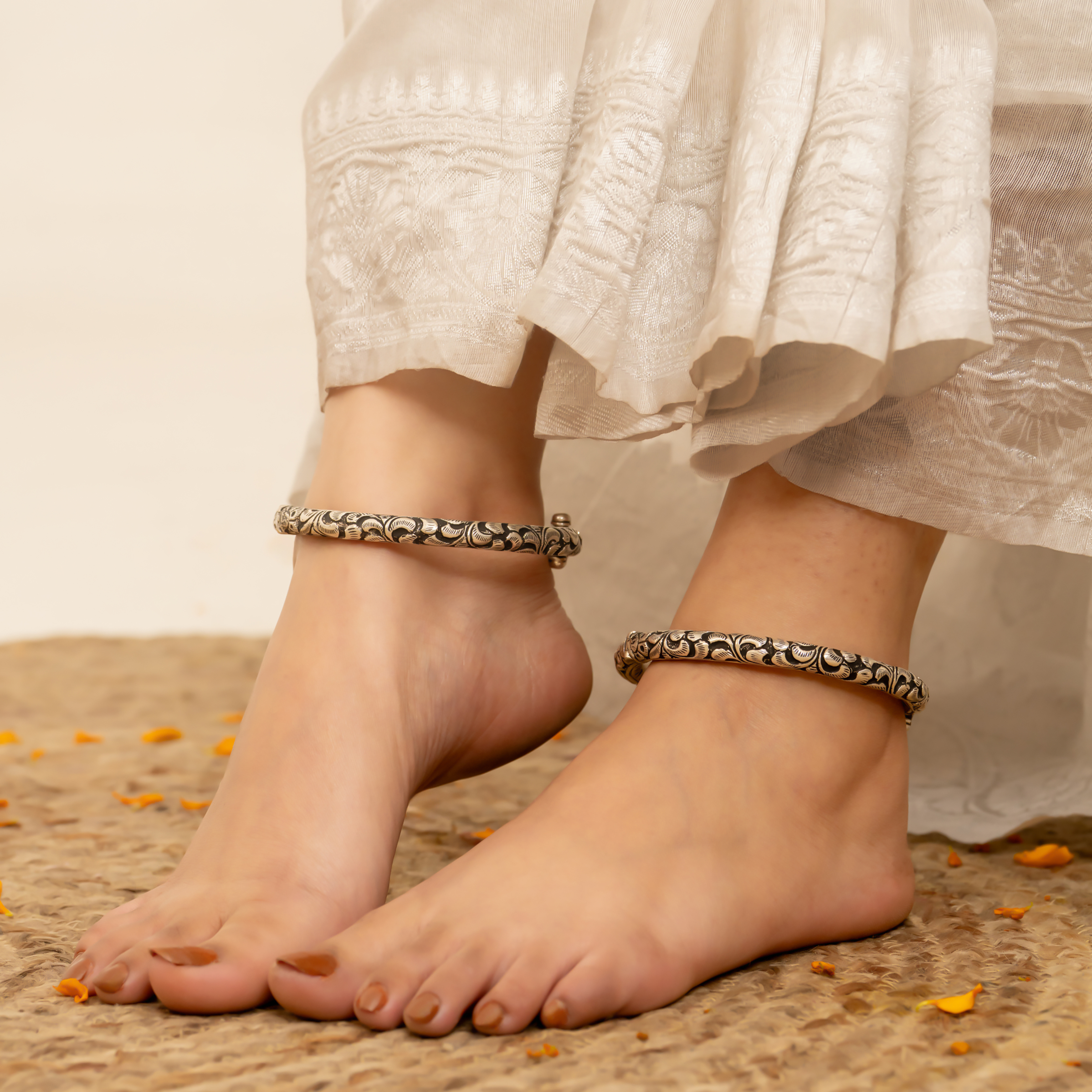 Banjara tribal silver payal women online India